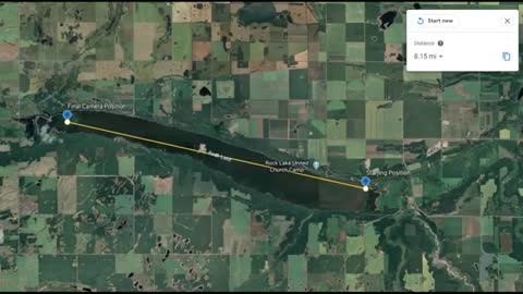 Flat Earth - Rock Lake Horizon Curve Test done Groutaone