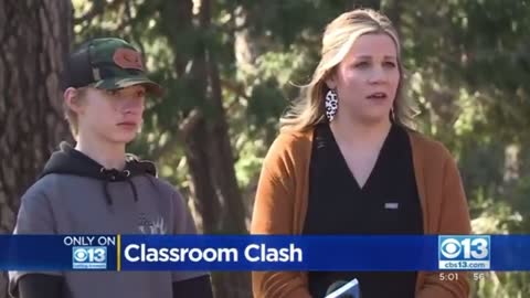 Teacher Snaps at Student Wearing Thin Blue Line Mask: ‘That’s The New Confederacy Flag’