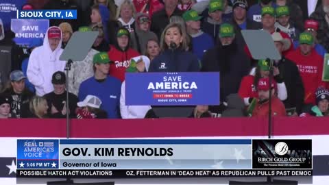 Governor Kim Reynolds: Democrats Are Trying To Fundamentally Change The Country