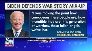 WATCH: Joe Biden Tells FAKE War Story, Immediately Gets Called Out