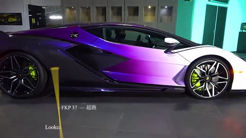 Billionaire orders custom Lamborghini Sian 'Joker', the only one in the world worth 350 million baht