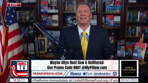 Wayne Allyn Root Raw & Unfiltered - October 20th, 2023