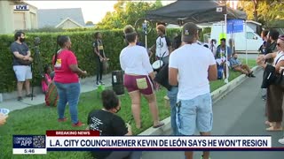 Kevin de León refuses to step down from LA City Council