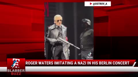 Roger Waters Imitating A Nazi In His Berlin Concert