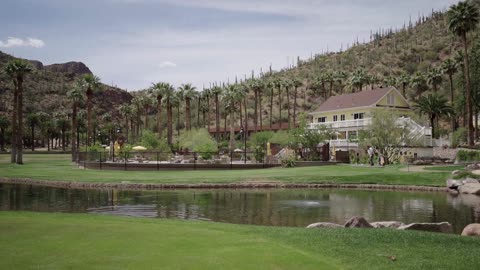 Golf Course Stock Footage | Drone Aerial View