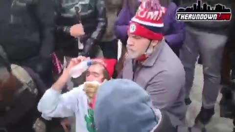 New J6 Footage Shows Protestor With His Lip 'Blown Off'