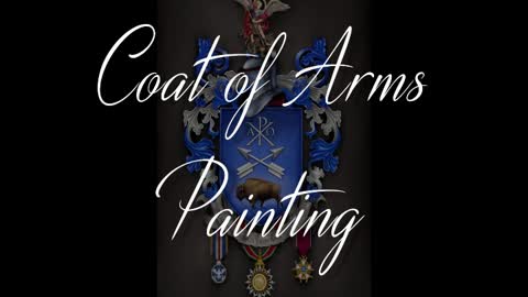 Coat of Arms Painting - Part 1 - Archangel Michael