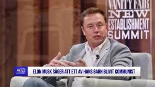 Elon Musk säger att ett av hans barn blivit kommunist