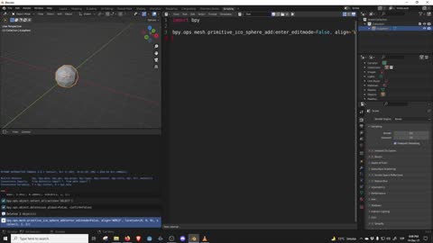 Blender Python - 019 - Creando objetos y guardando el script