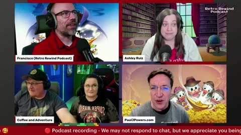 Live Podcast on DuckTales The Moive (1990) // Low Chat Interaction