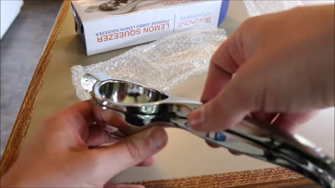 Beaumont Lemon Squeezer Review