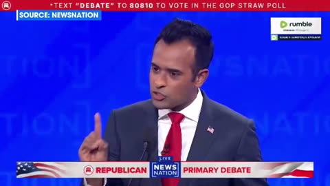 Vivek G Ramaswamy says he has the strongest pro-Israel position on the stage