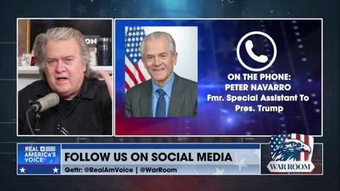 Peter Navarro: "Cut the Fox news cable cord until they change their tune."