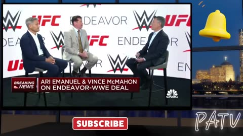 #Interview ~ #VinceMcMahon & #AriEmanuel Explain #WWE & Endeavor (#UFC) Merger 🔐