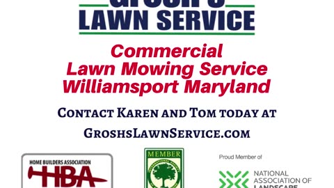 Commercial Lawn Mowing Service Williamsport Maryland