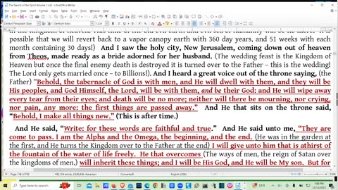 Rev 21. The two great falls of man away from the ways of God are over Isa. 55:8; Eph. 3:20.