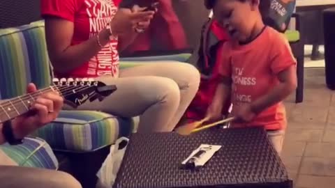2 year old drum prodigy