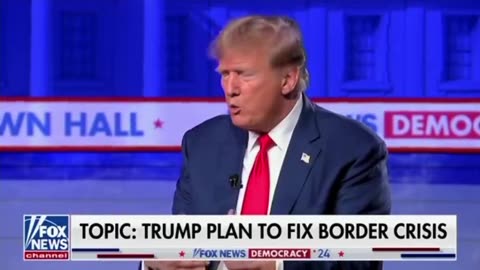 Trump: We are going to have the largest deportation effort in the history of our country.”
