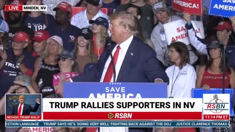 ~FULL SPEECH~President Donald Trump Holds SAVE AMERICA Rally in Minden, NV - 10/8/22
