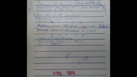 WTFM (Vol 185 TO BE EDITED) FM Radio – Lake Success LI – Late 1960s thru 1970s