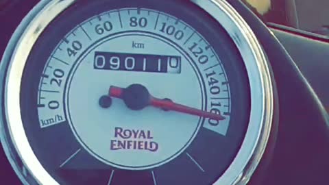 Royal Enfield bullet top speed 🔥