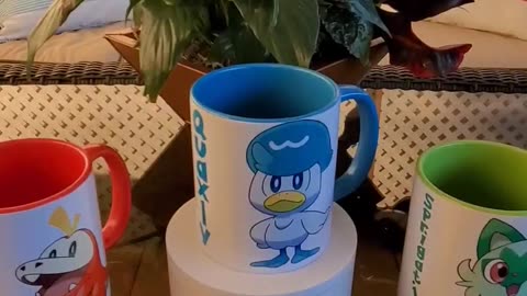 Custom Pokémon Scarlet And Violet Gen 9 Starters 11oz Coffee Mugs!!!