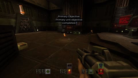 Quake 2 (2023 Remaster) 100% Playthrough, Unit 1, level 3 and Secret level