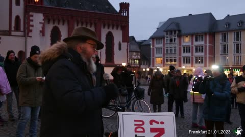21.01.2023 - Rede des Frankfurter OB Kandidaten Frank Großenbach (dieBasis)