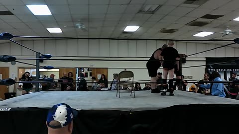 TWF wrestling - David Asesino Martinez vs Matt Freeman brutal action in Stockton CA