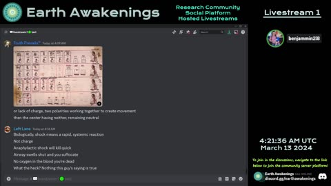 Earth Awakenings - Livestream 1 - #1476