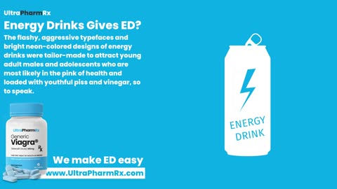 Will Drinking Energy Drinks Give You Erectile Dysfunction (ED)?