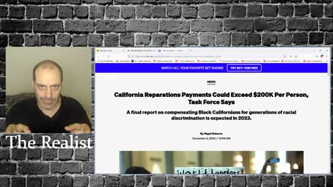 California To Pay $223,000 To Every Black Person - WTF?