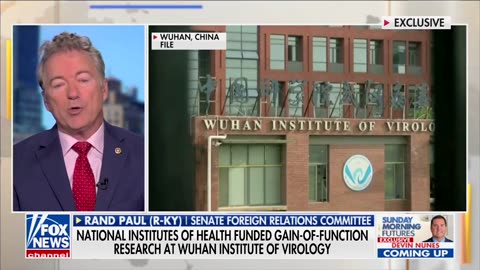 Rand Paul Exposes Fauci's Alleged COVID Cover-up and CIA Visits