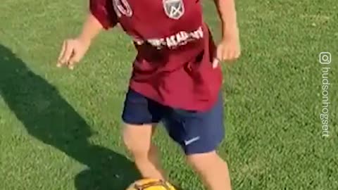 This 9-year-old kid is the future of football