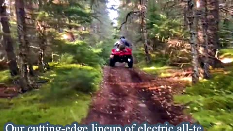 Electric ATVs and UTVs.