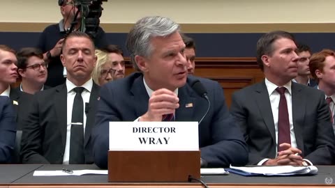 Rep. Troy Nehls DESTROYS Chris Wray - Catches Him in Lies on Child Sex Trafficking! - RAY EPPS!
