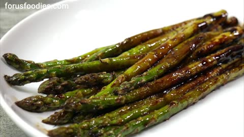 Sautéed Brown Sugar and Soy Asparagus