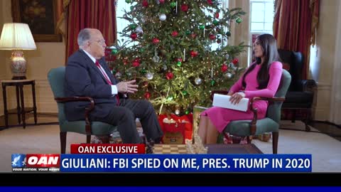 Giuliani: FBI spied on me, President Trump in 2020