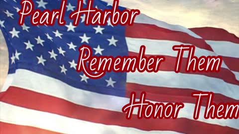 Lest we forget...Pearl Harbor remembered 1941-2021 80 years later