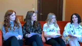 CW girls doing a Q&A 3-22-19