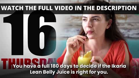 Tasty juice “eats through” 62lbs of thick flab