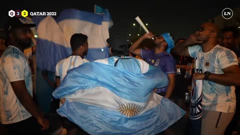 Turkey, el lider de la “falsa” hinchada argentina que vive en la ciudad del Mundial