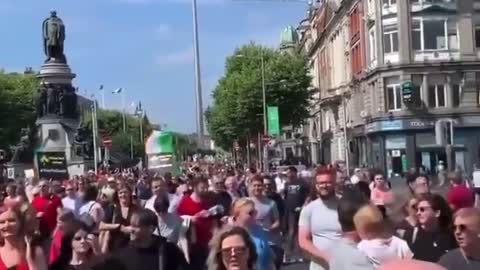 Ireland [7.23.21] Marching Against CV Tyranny