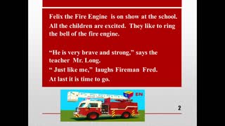 Felix the Fire Engine/ Best kids story//bedtime story for kids//first story on net