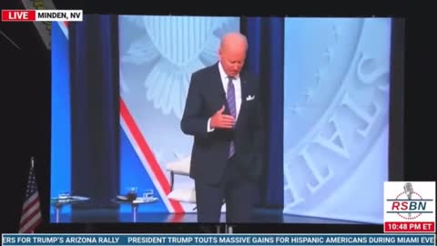 President Trump Plays A Hilarious Video Of Confused, Bumbling Biden