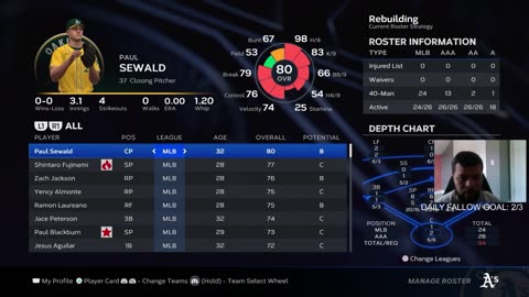 A's Franchise Part 2 MLBTHESHOW23