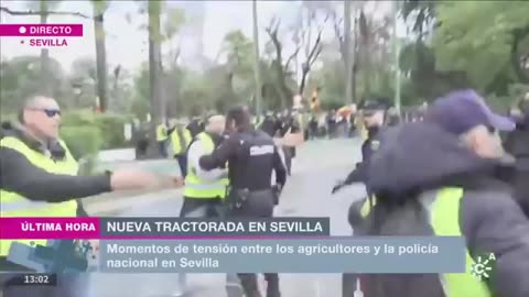 España | Última hora | Esto ha pasado hoy en Sevilla | Protesta pacífica de los agricultores