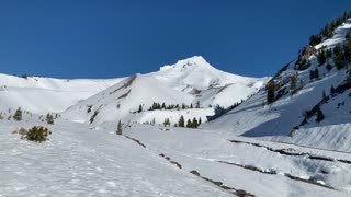 Bright White Summit – White River West Sno Park – Mount Hood – Oregon – 4K