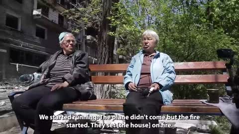 A pensioner from Mariupol, on how Azov militants set houses on fire