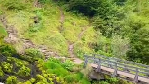 Cascade de Jaun, Switzerland.